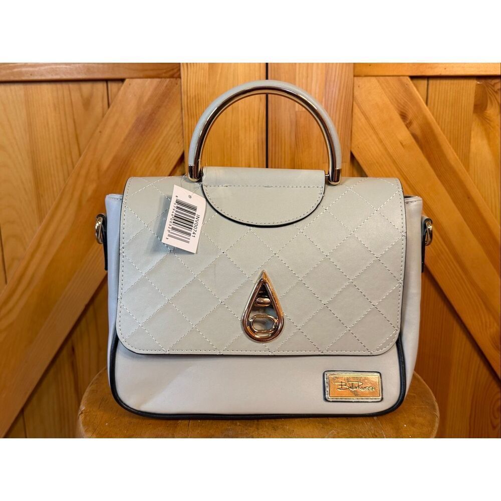 Bella Russo Faux Leather Handbag (7247)
